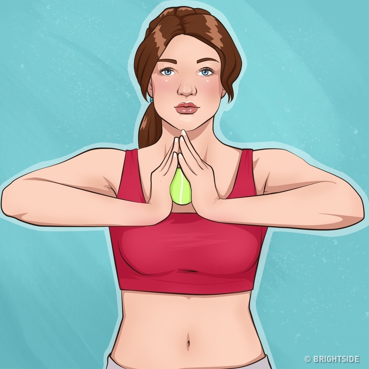 7. ’Tennis ball’ exercise