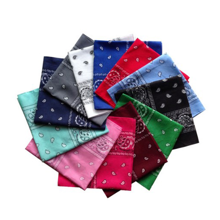 cotton printed hand kerchief cheap