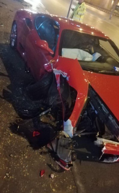 İstanbul Florya'da Kaza Yaptı