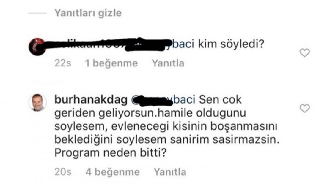 "MÜGE HAMİLE, PROGRAM NEDEN BİTTİ SANIYORSUN?"