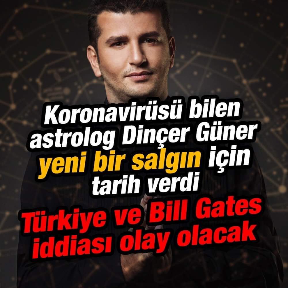 Koronavirüsü bilen astrologdan bomba açıklama