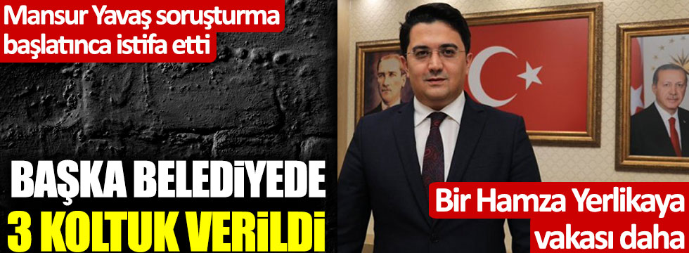 Mansur Yavaş soruşturma açınca istifa etti
