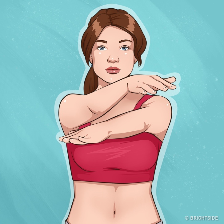 5. ’Scissors’ exercise