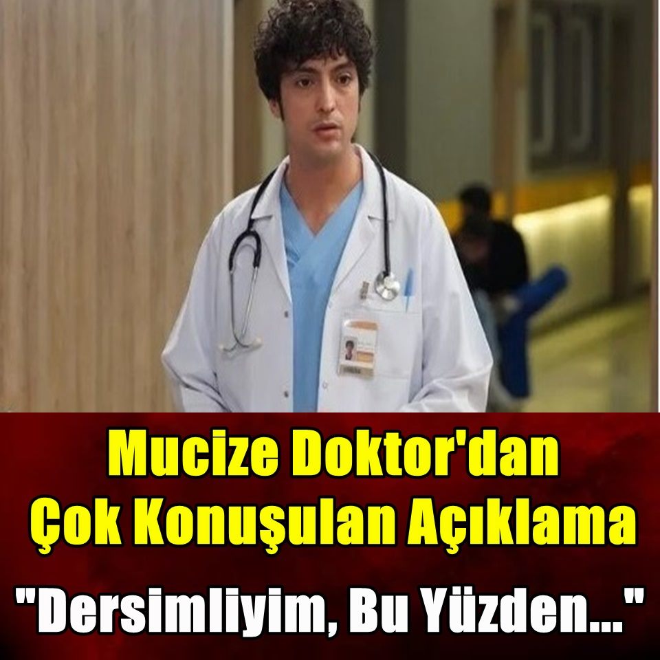 Mucize Doktor’un Ali Vefa’sı: Dersimliyim bu nedenle de…
