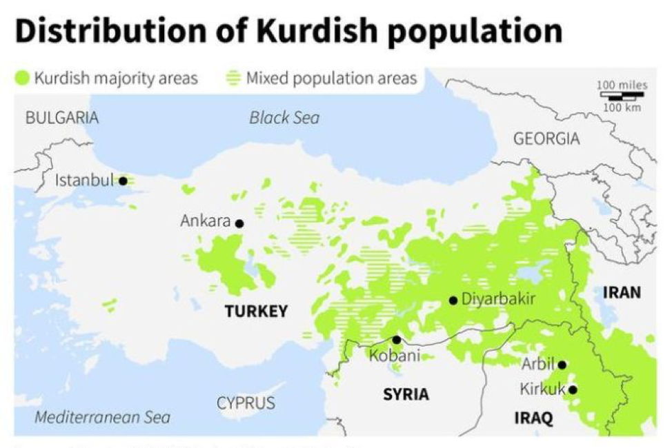 Kurdish population. Turkish Kurdistan Map. Kurds in Turkey Map. Map of Turkey Kurdish population. Major areas
