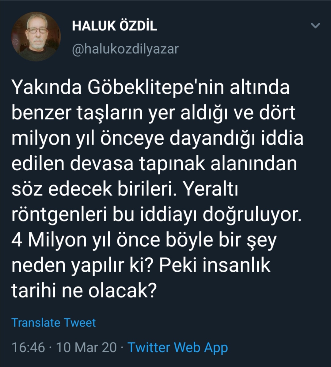 haluk ozdil garip iddia eksi up