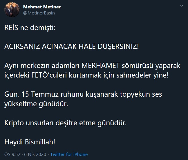 AKP’Yİ KARIŞTIRDI