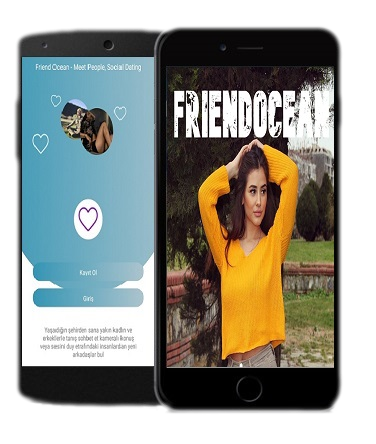 Friendocean Dating app arkadasilk uygulaması - ücretsiz dating app