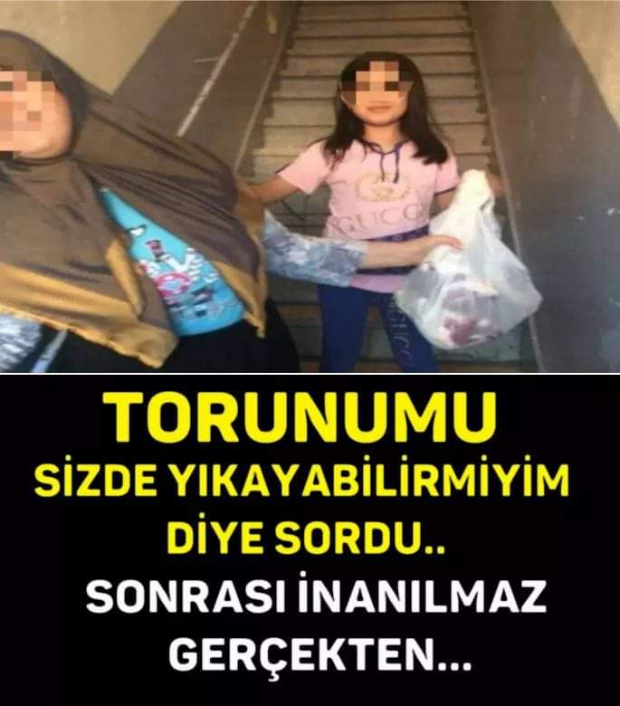 TORUNUMU SİZDE YIKAYABİLİR MİYİM DİYE SORDU, ÇOK ŞAŞIRDIM