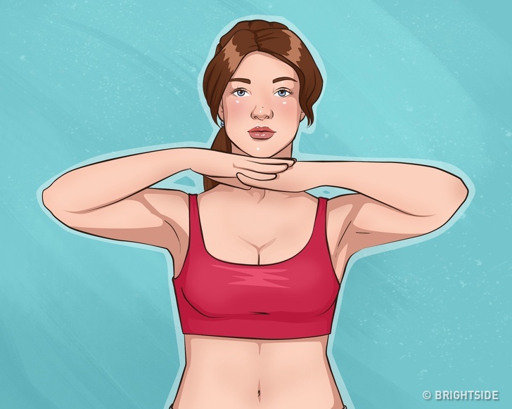 1. ’Under chin’ exercise