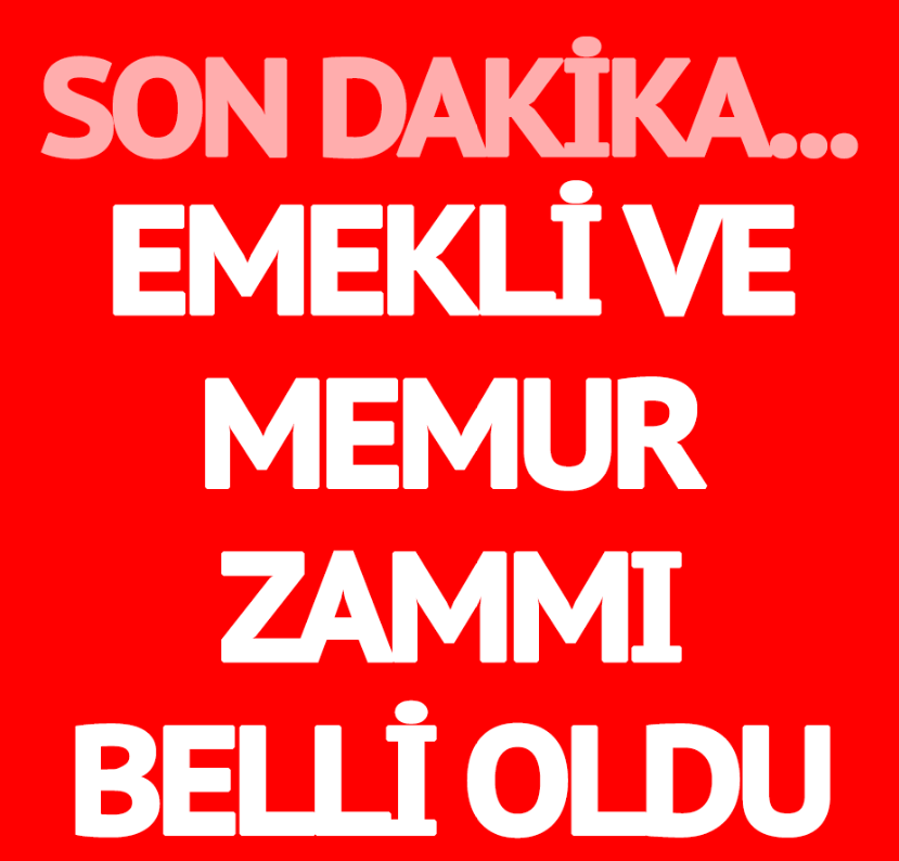 Son dakika: Emekli ve memur zammı belli oldu! 2020 zamlı memur ve emekli maaşları…