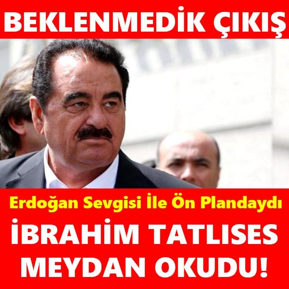 İbrahim Tatlıses sosyal paylaşımıyla dikkat çekti: Beni dere sananların akıbeti tsunamidir!